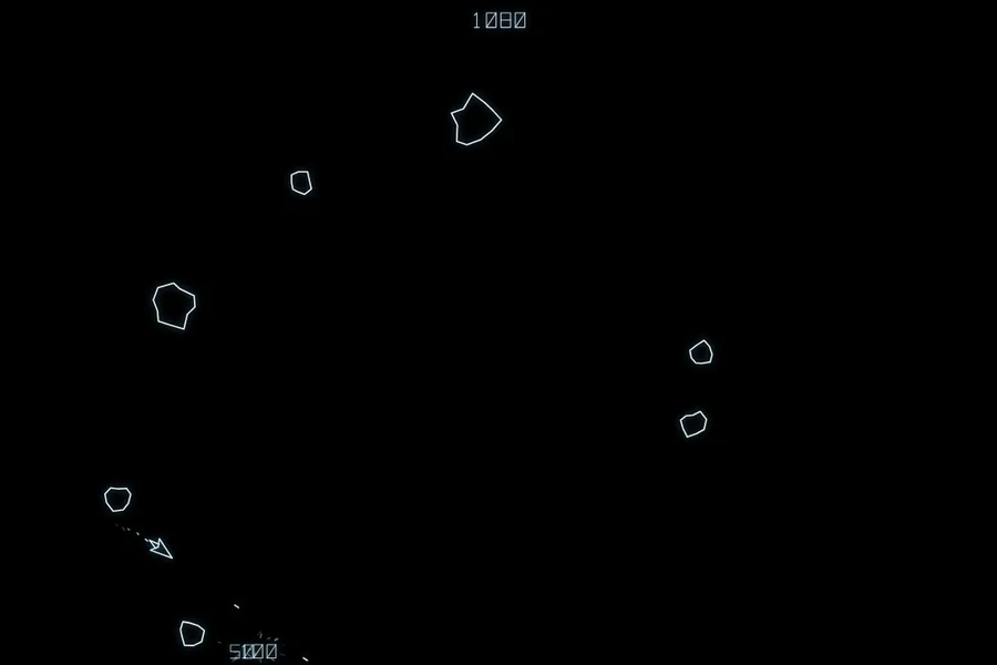 Stacked Asteroids gameplay from DeepSeek and GLM