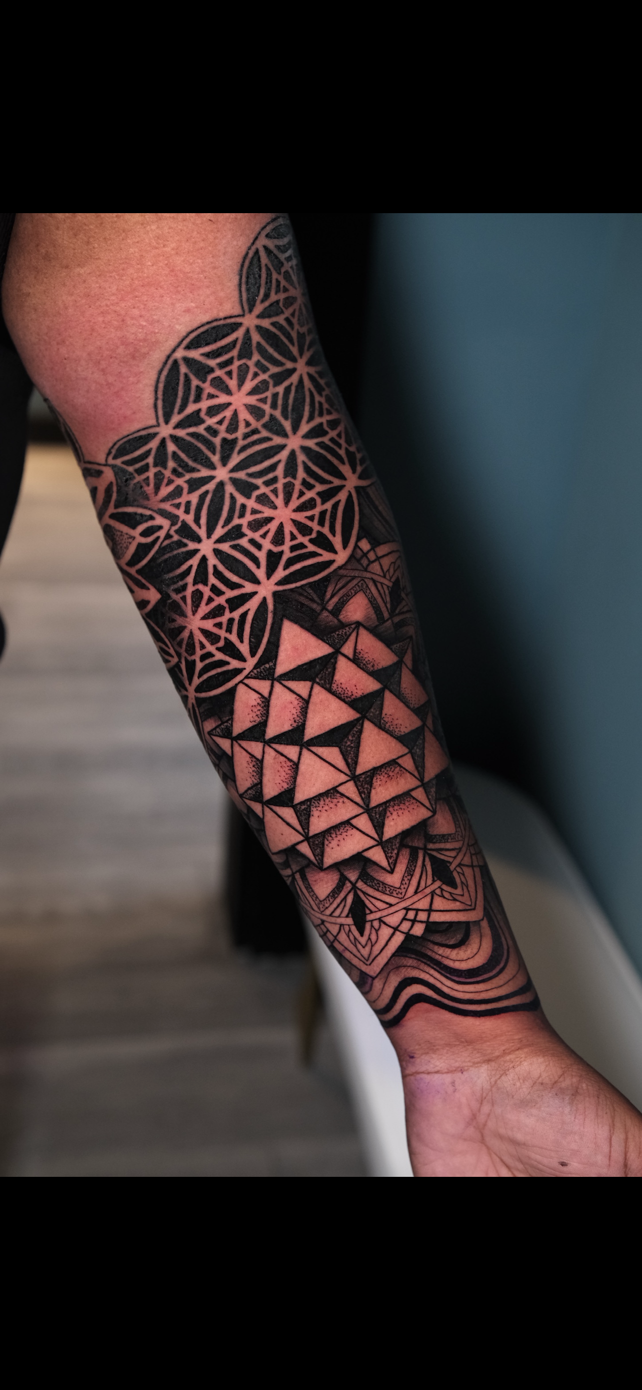 Amir Bush tattoo by Raúl Wesche