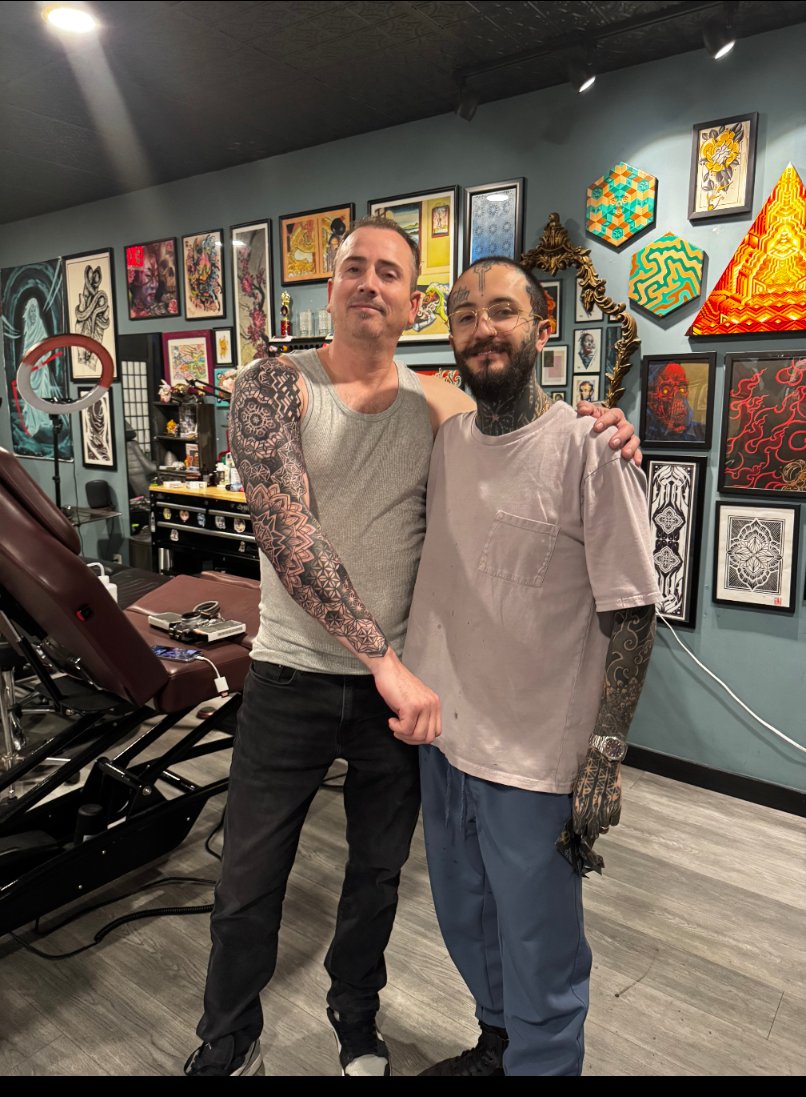 Nick Heppes tattoo by Raúl Wesche