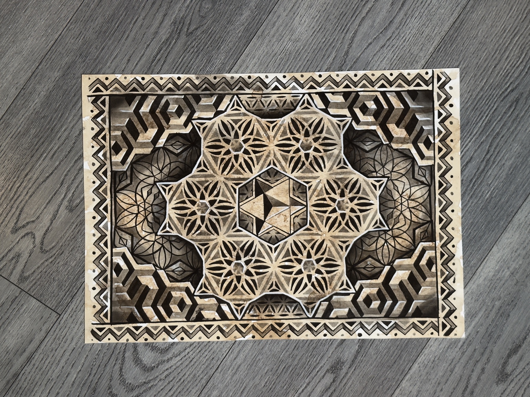 Sepia Study by Raúl Wesche